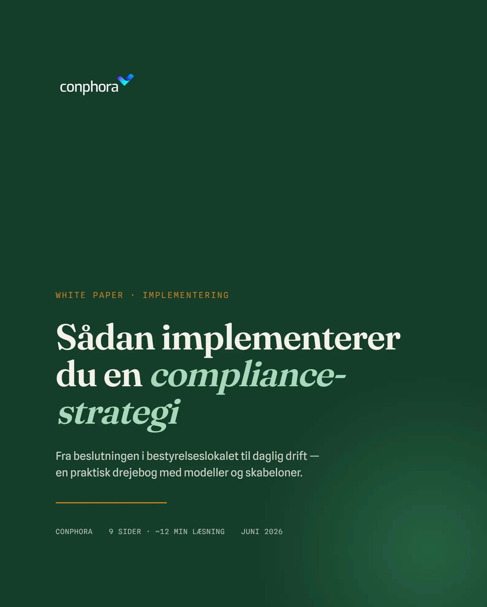 Forside af Sådan implementerer du en compliance-strategi