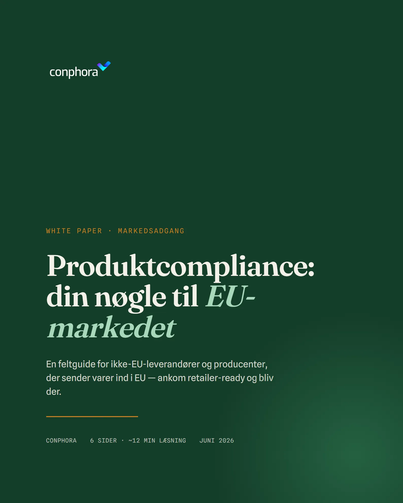 Forside af Produktcompliance: din nøgle til EU-markedet